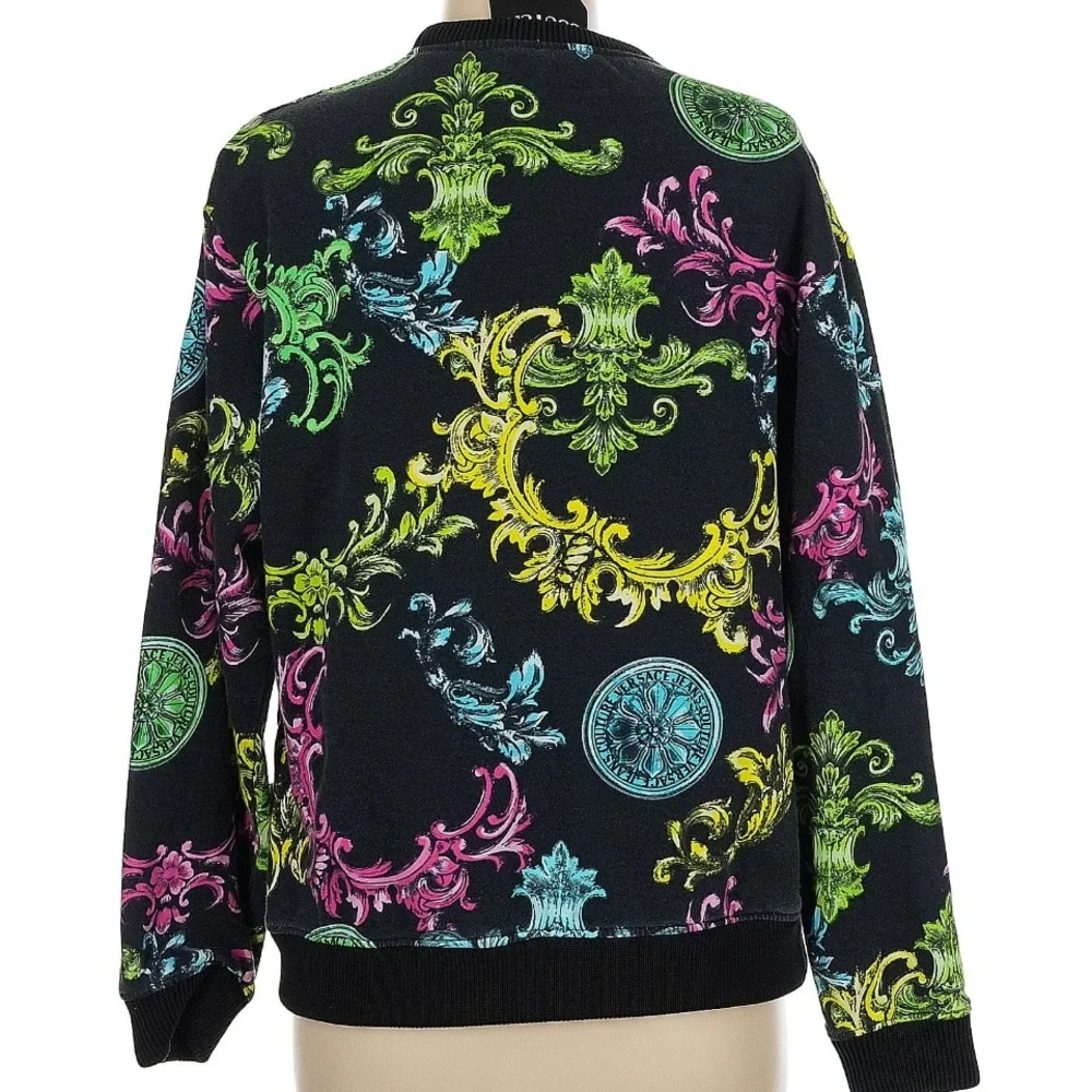 Versace Jeans Collection Black and Pink Crewneck Sweater
Size M - Picture 2 of 6